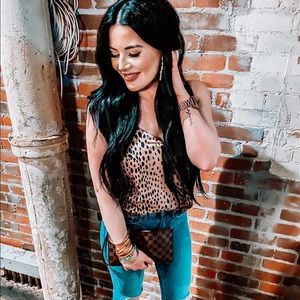 Good American Animal Print Tank